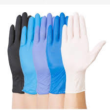 Latex Nitrile Gloves Waterproof: Yes