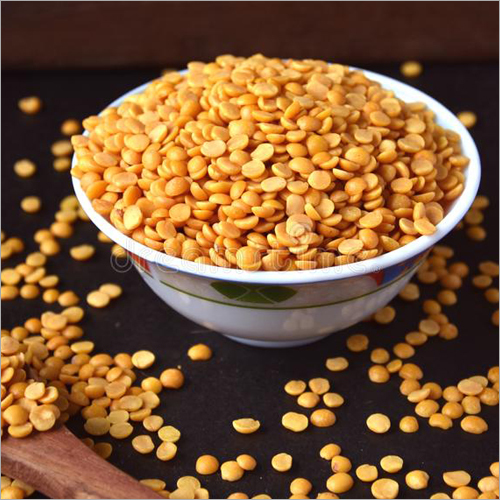 Split Bengal Gram - Dried Pulses, Yellow Color, Natural Shape | Versatile Ingredient For Indian Cuisine, Fritters, And Beauty Care Products