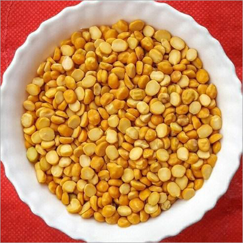 Split Bengal Gram - Dried Pulses, Yellow Color, Natural Shape | Versatile Ingredient For Indian Cuisine, Fritters, And Beauty Care Products