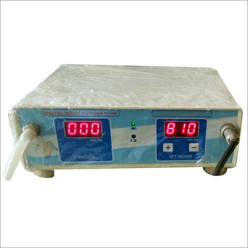 White Digital Aspiration Pump