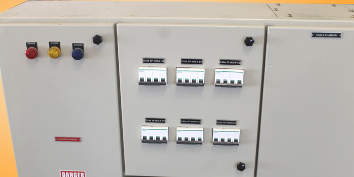 Metal Power Distribution Panel