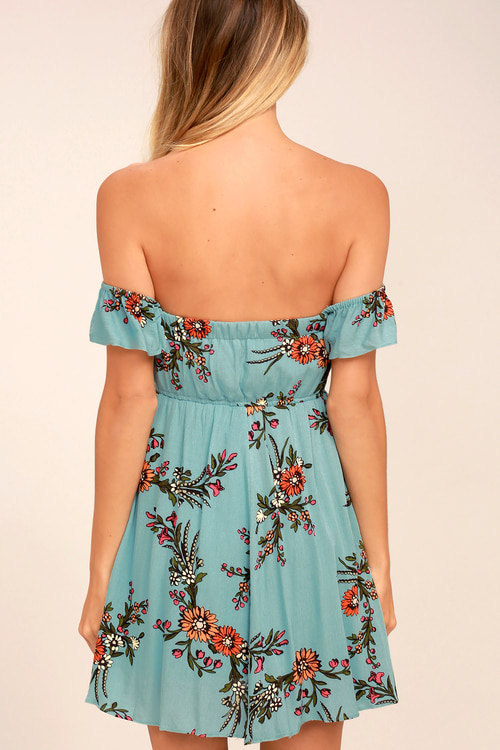 Green Best Quality A Line Dress For Girl