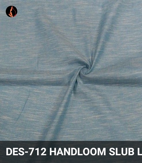 Handloom Cotton Linen Fabric