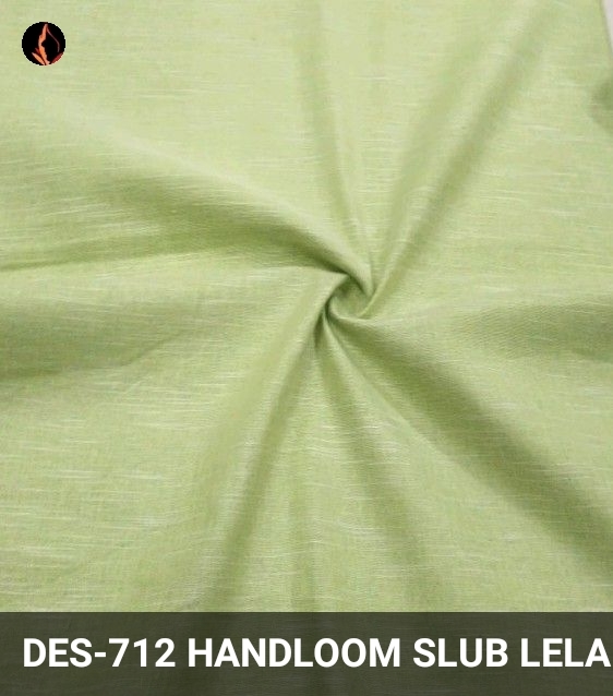 Handloom Cotton Linen Fabric