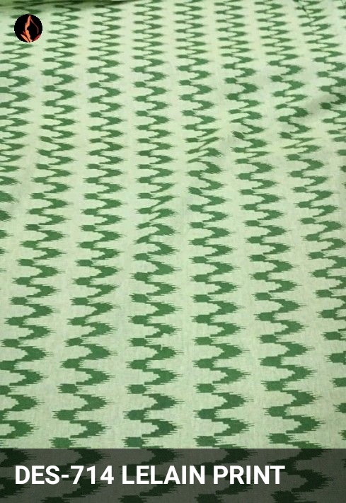 Printed Linen Fabric - 45 Inches Wide, Pink Print Design | Soft Touch, Lightweight Comfort, Ideal For Stylish Kurtis And Dresses