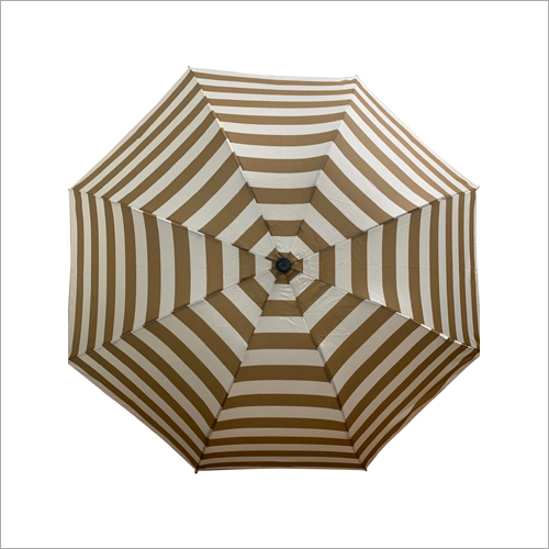 Stripes Print Umbrella - Synthetic Fabric, Standard Size | Lightweight, Foldable, Elegant Design
