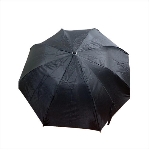 Any Auto 3 - Fold Black Heavy Umbrella