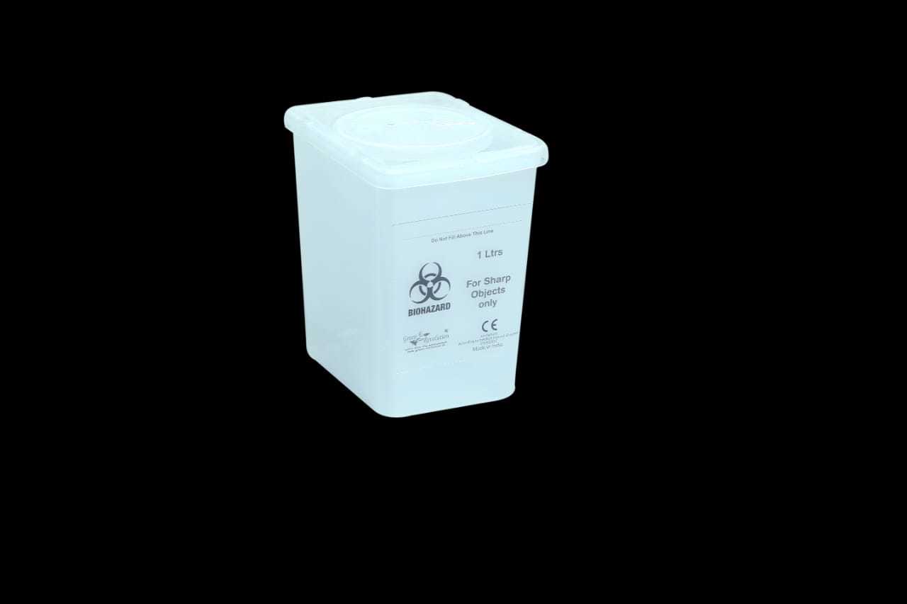 Sharp Container For Bio Medical With Niddle Cutter