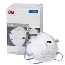 Blue/White 3M Particulate Respirator 8210, N95