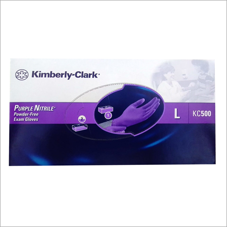 Nitrile Gloves - Large Size, Purple Color | Durable Material, Enhanced Comfort, Excellent Grip, Latex-Free, Powder-Free, Superior Protection