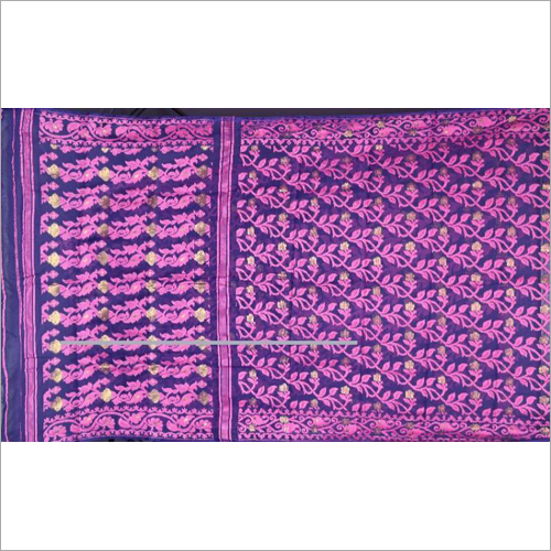 Available In Different Color Multi Colour Silk Jamdani Saree