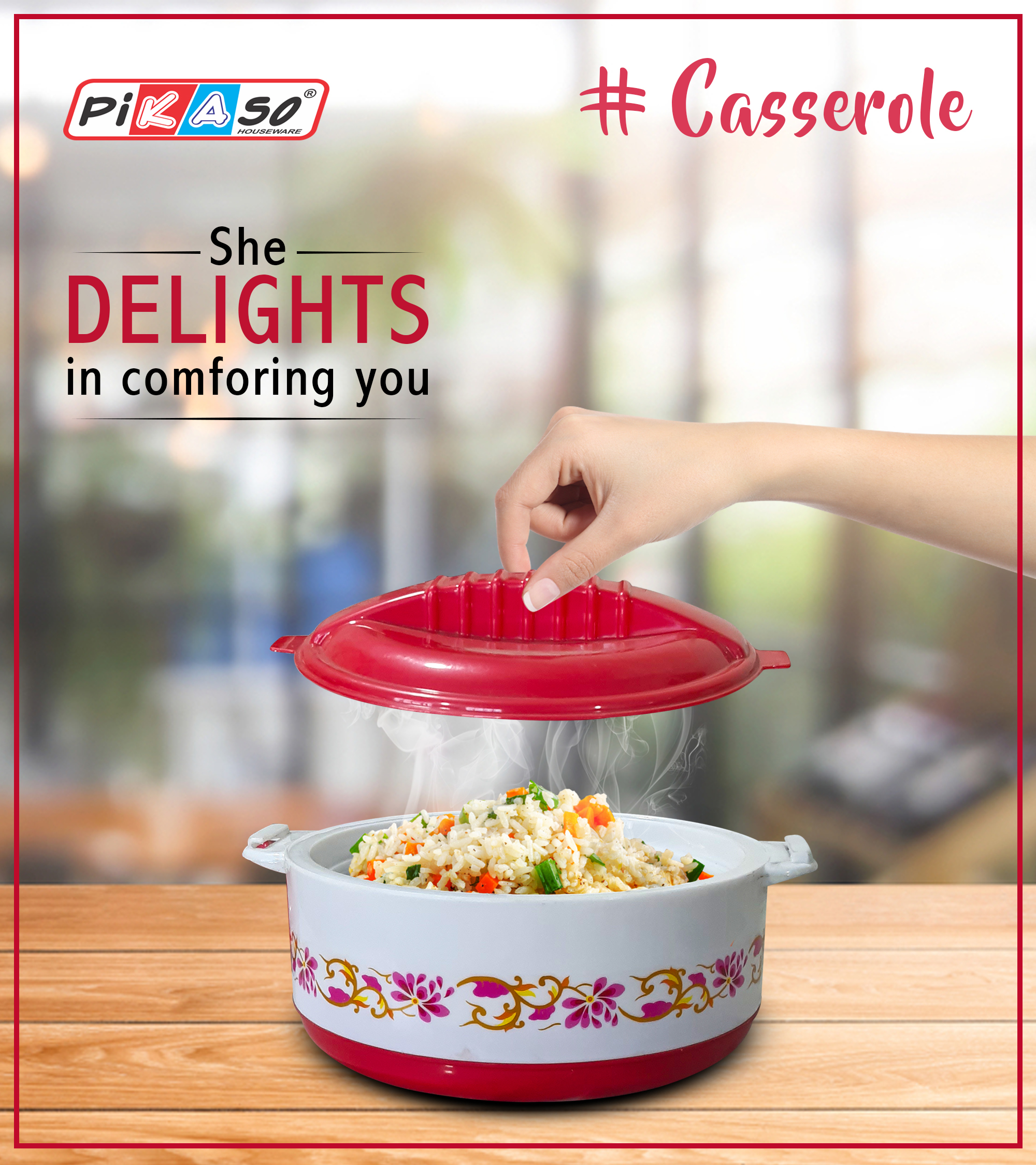 Sizzler 1500 Casseroel - Color: Multicolor