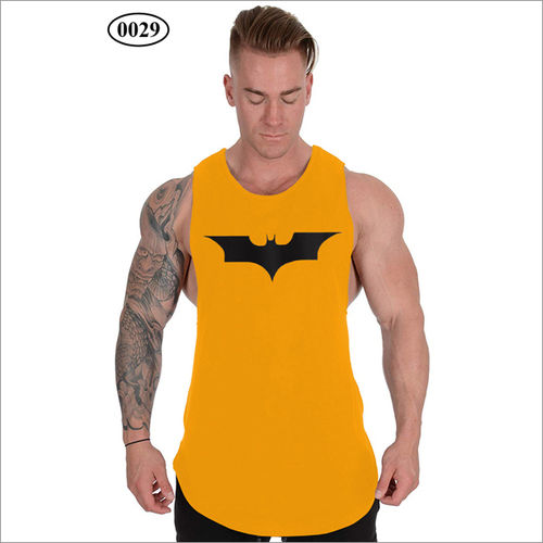 Printed Men's Sleeveless T-shirt