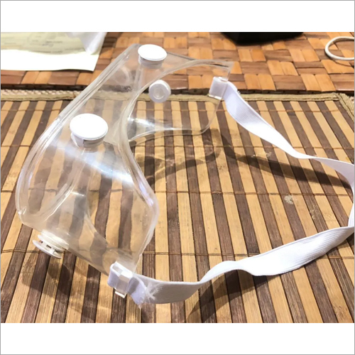 Medical Safety Goggles - Flexible Plastic, Standard Size | Unisex Eye Protection From Germs And Liquid Splashes
