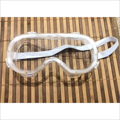 Medical Safety Goggles - Flexible Plastic, Standard Size | Unisex Eye Protection From Germs And Liquid Splashes