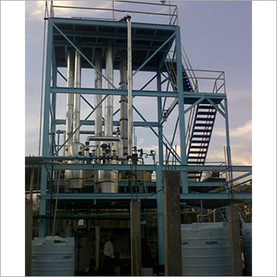 Industrial Multi Effect Evaporator - Stainless Steel, 3-5 Effects , 1000-10000 Kg/hr Capacity, Steam Heated, Low Maintenance And Rust Resistant