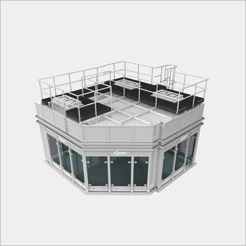 White Filter Unit Modular Cleanroom