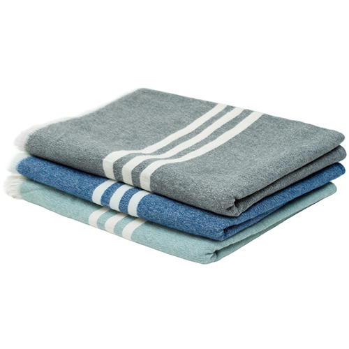 New Zealand Blanket - Wool, Full & King Size | Striped Pattern, Available in Different Colors for Bedding, Home, Hotel & Travel