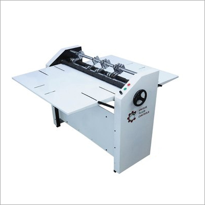 Industrial Roller Creasing Machine - Metal Structure 40" X 40" X 38" , Automatic Operation, Variable Speed Up To 1500 Sheets/hour