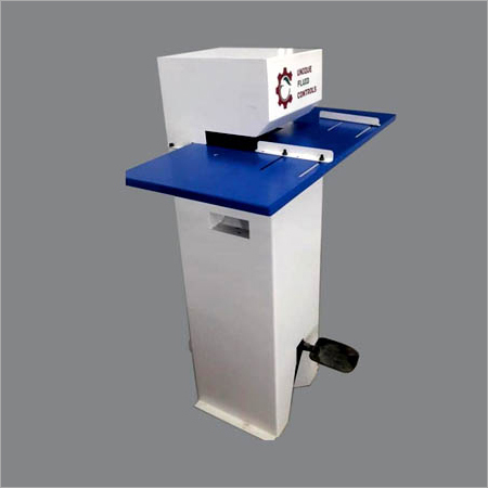 Manual Hand Operated D Cut Punching Machine For Steel Applications