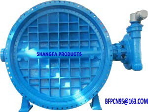 Blast Furnace Triple Eccentric Butterfly Valve Pressure: Low Pressure