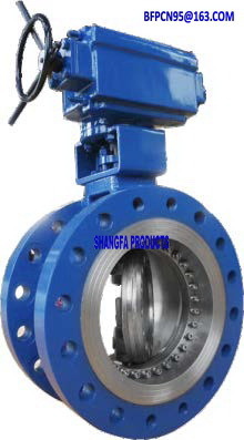 Blast Furnace Triple Eccentric Butterfly Valve Pressure: Low Pressure