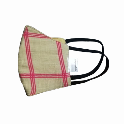 Reusable Cotton 3 Layer Face Mask - Standard Size, Unisex Design for Outdoor and Household Use | Protects from Germs with Comfortable Cotton Material