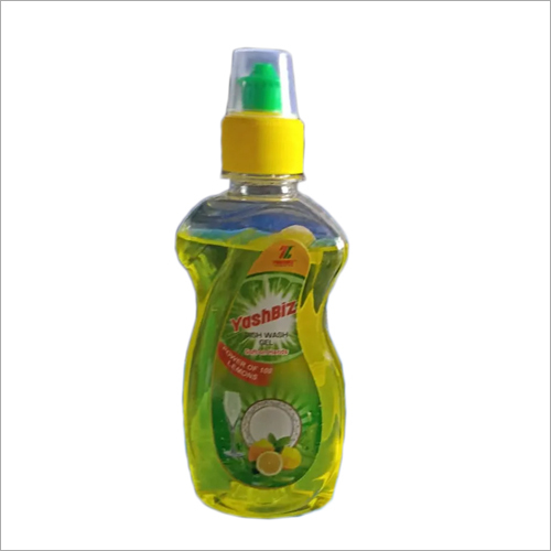Liquid Dish Wash Gel - 250ml, Yellow Color | Enriched With Lovely Fragrance, Skin-friendly Formula, Achieves A Shining Clean Finish
