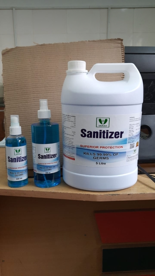 Hand Sanitizer - Light Blue Formula | Kills Viruses, Bad Bacteria, Maintains Normal Ph, Temporarily Suppresses Microorganism Growth