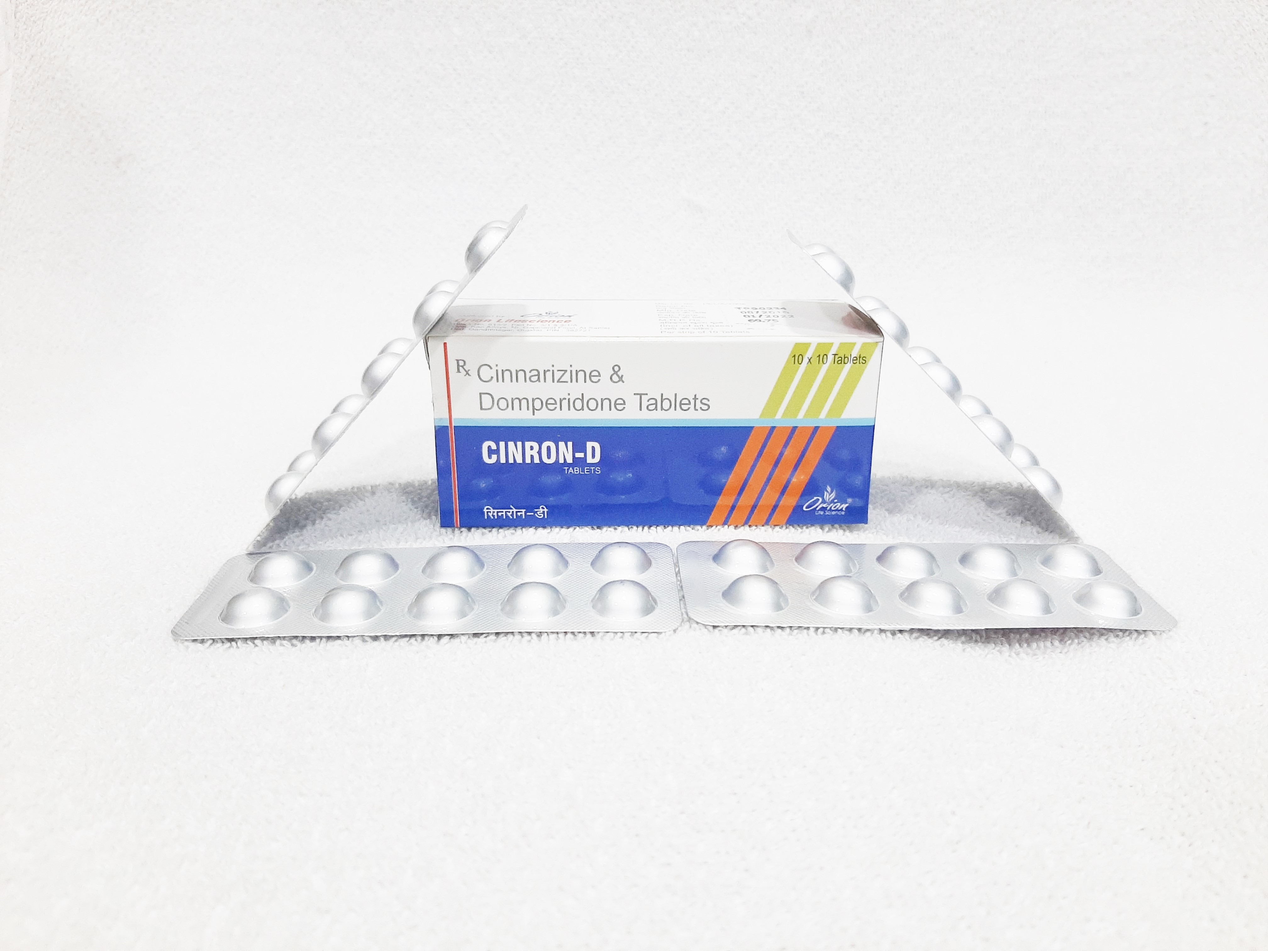 Cinnarizine & Domperidone Tablet Cas No: T-1706063