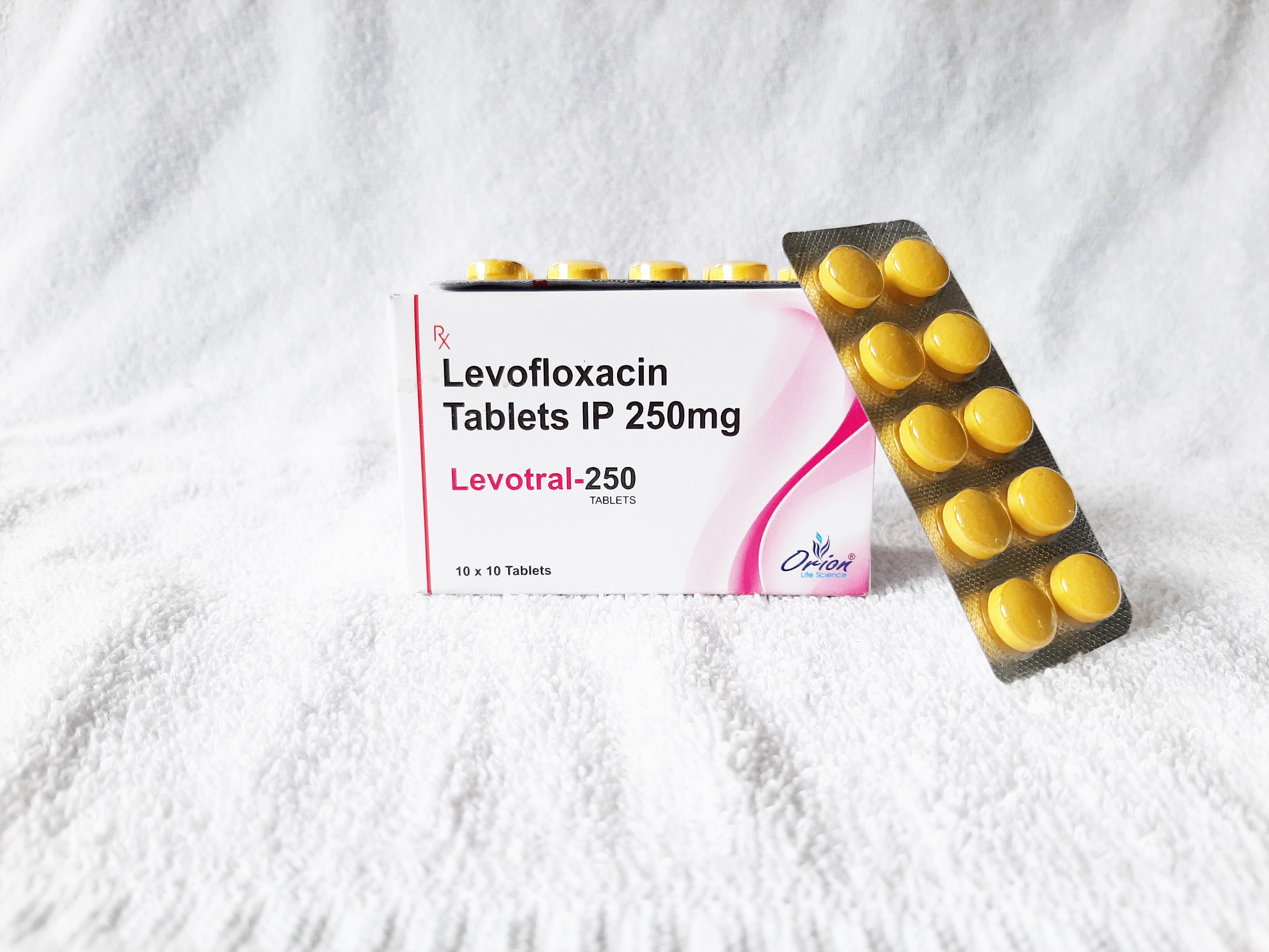 Levofloxacin Tablet I.p. 250 Mg, Application: As Directed By Physician