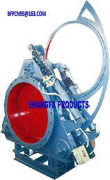 Electro-hydraulic Slide Plate Goggle Valve Application: Gas