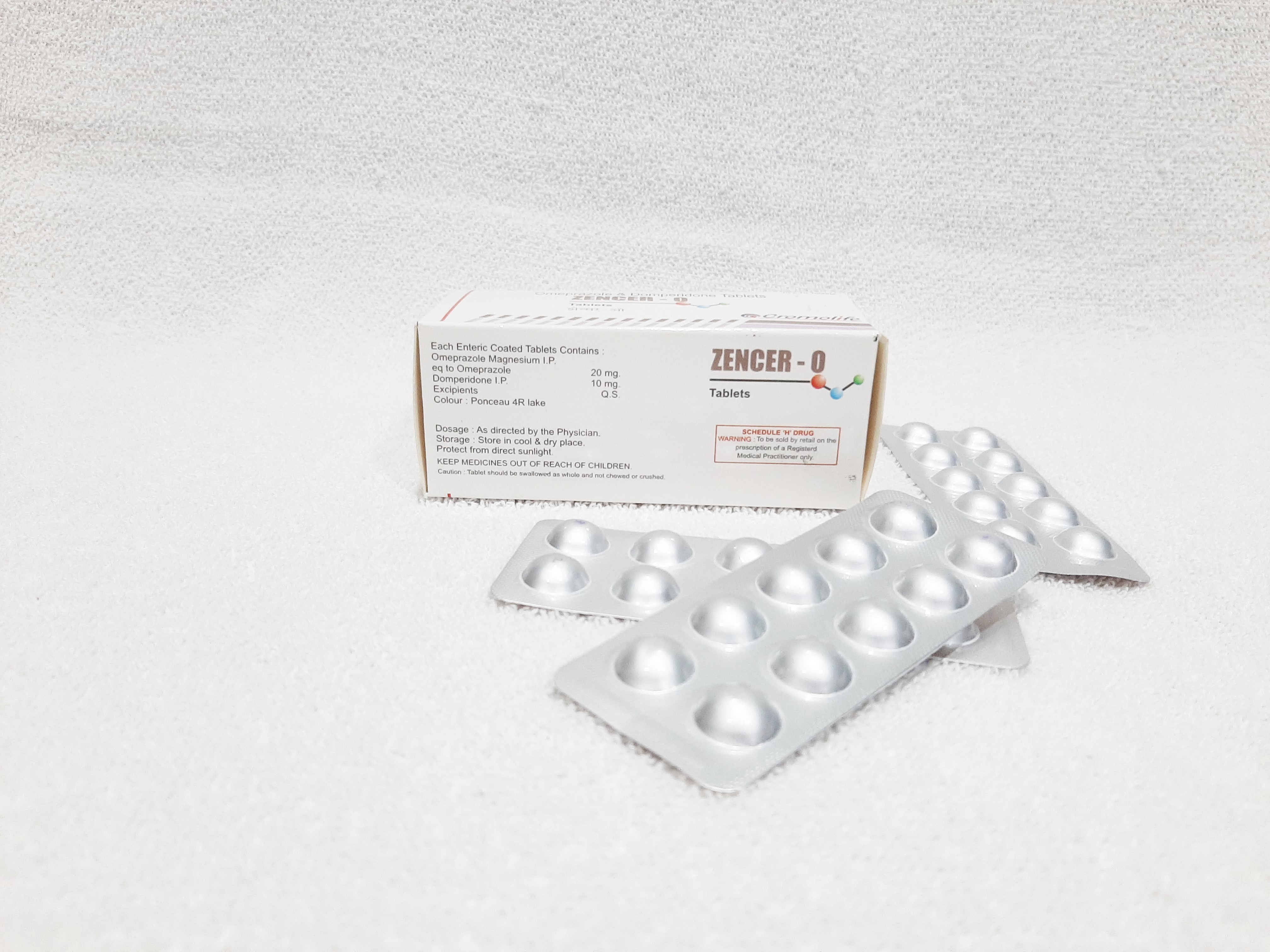 Omeprazole And Domperidone Tablets Cas No: Tp70107