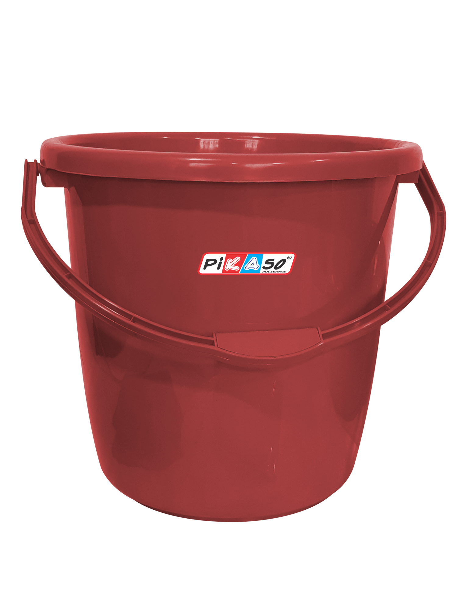 Bucket 161 (Ub) - Polypropylene, 12x8x11.5 Inch, 16 Ltr Capacity | Unbreakable, Round Shape, Weighs 542 Grams