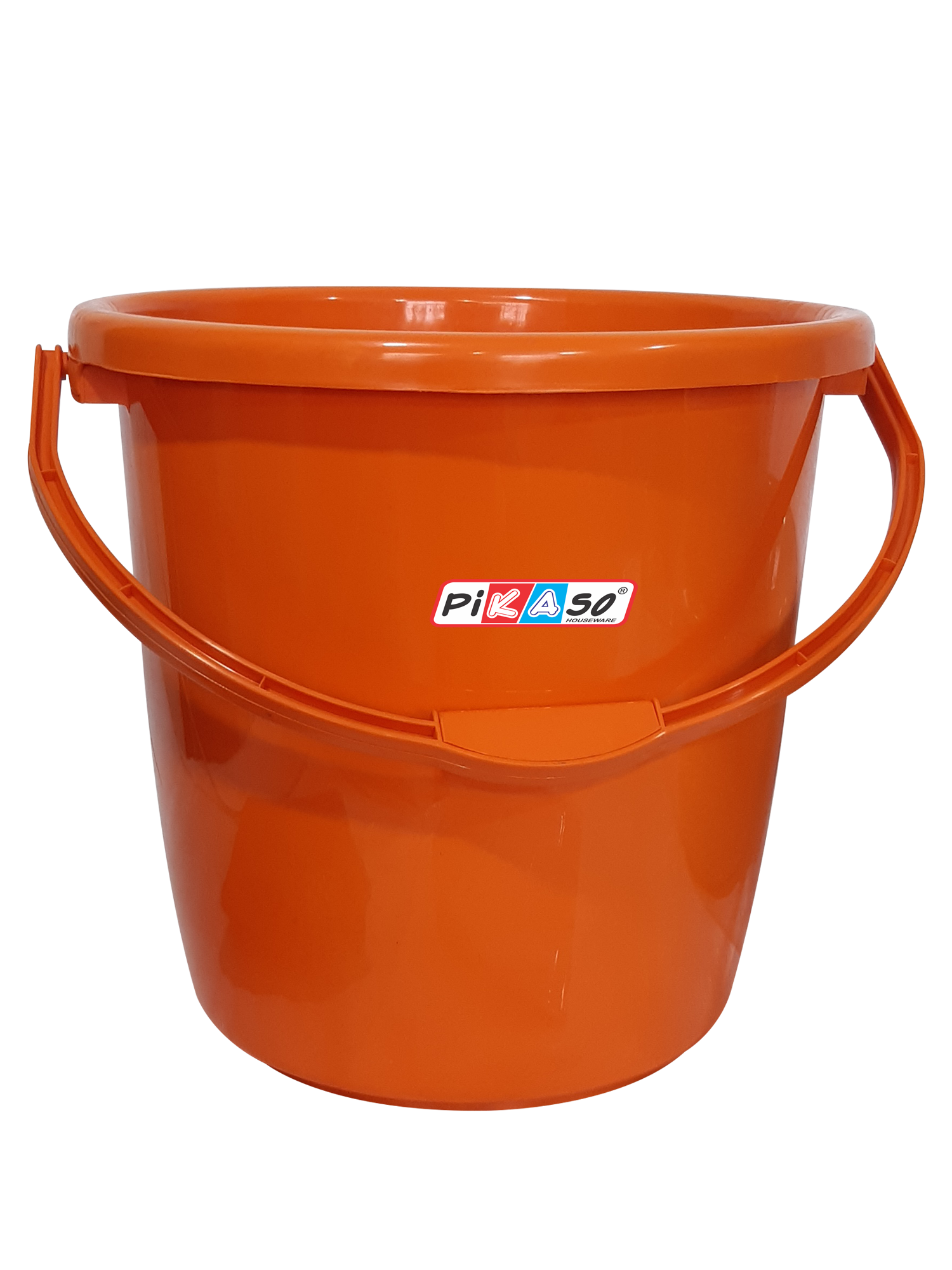 Bucket 161 (Ub) - Polypropylene, 12x8x11.5 Inch, 16 Ltr Capacity | Unbreakable, Round Shape, Weighs 542 Grams