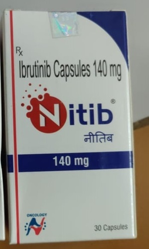 Nitib 140Mg Capsules Ingredients: Ibrutinib