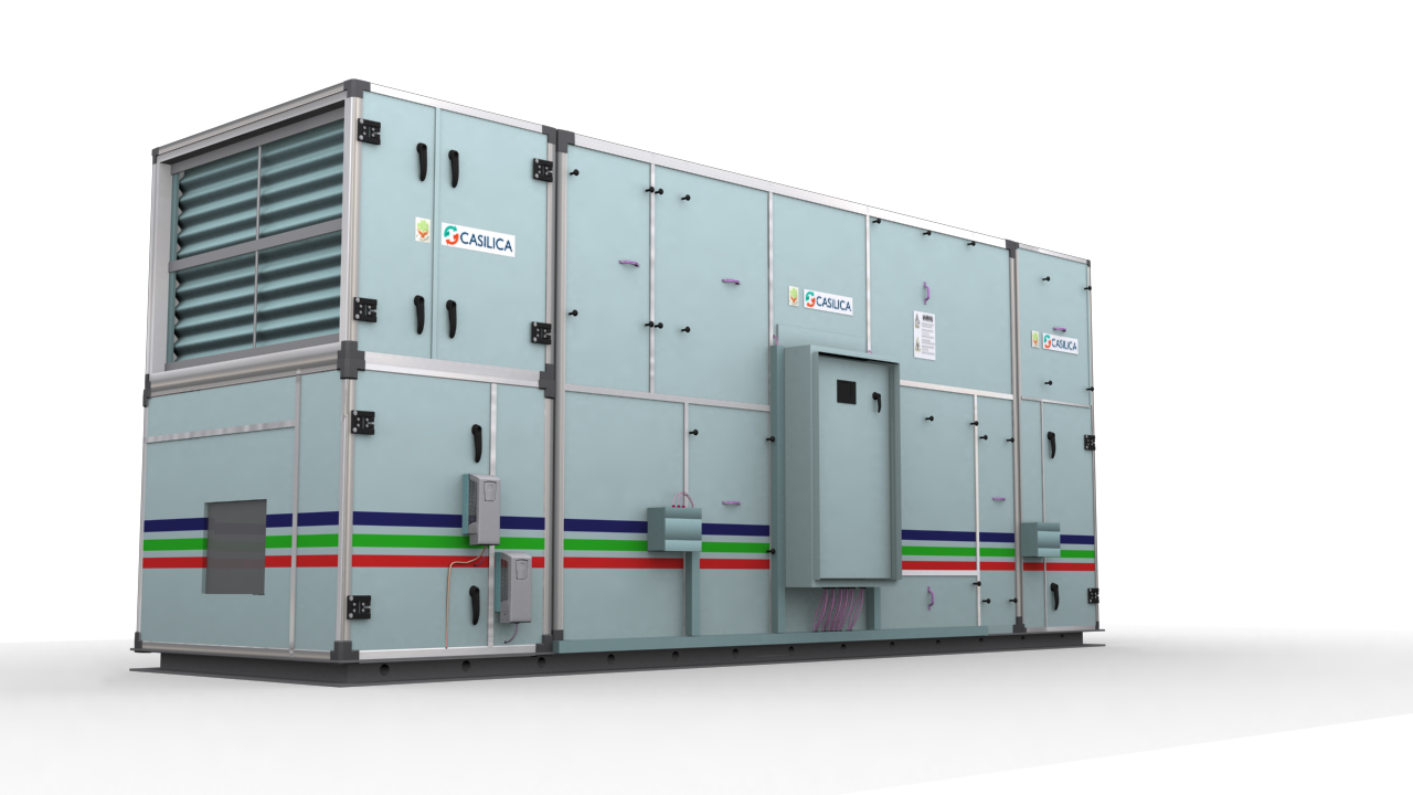 Energy Saving Desiccant Dehumidifier - Stainless Steel, 100-50000 Cfm | 40% Energy Savings, Thyristor Control, Digital Interface, Leak Proof Design