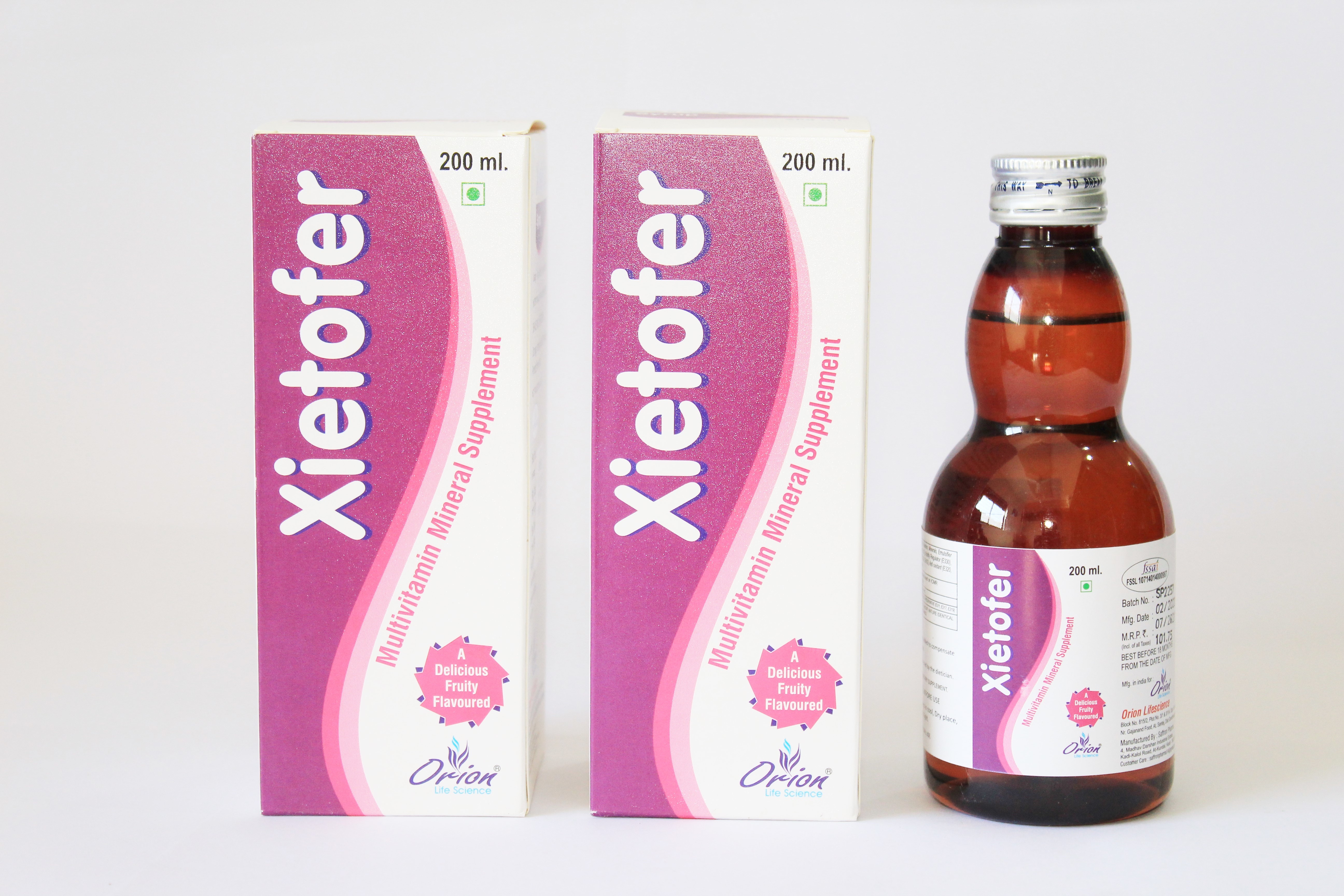 Multivitamin Syrup Application: As Directed By Physician