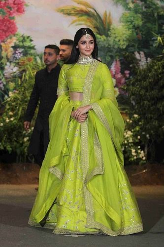 Silk Lehenga - Modern Design | Elegant & Traditional Embroidery, Perfect for Festive Occasions