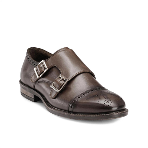 Mens Monk Double Strap Shoes