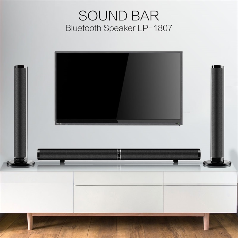 Lp-1807 Soundbar Wireless Bluetooth Subwoofer With 6 High-quality Full-range Speakers And 2 Bass Diaphragms