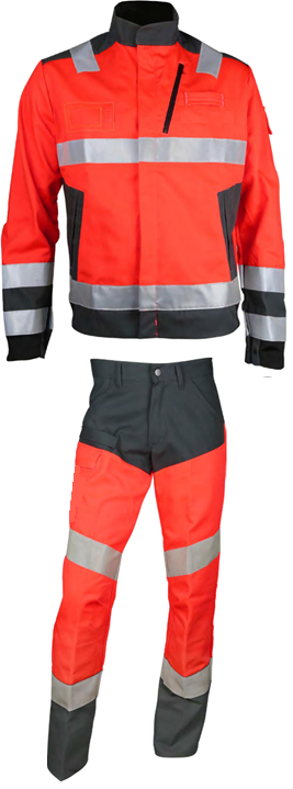 High Visibility Coverall Age Group: 18 - 60