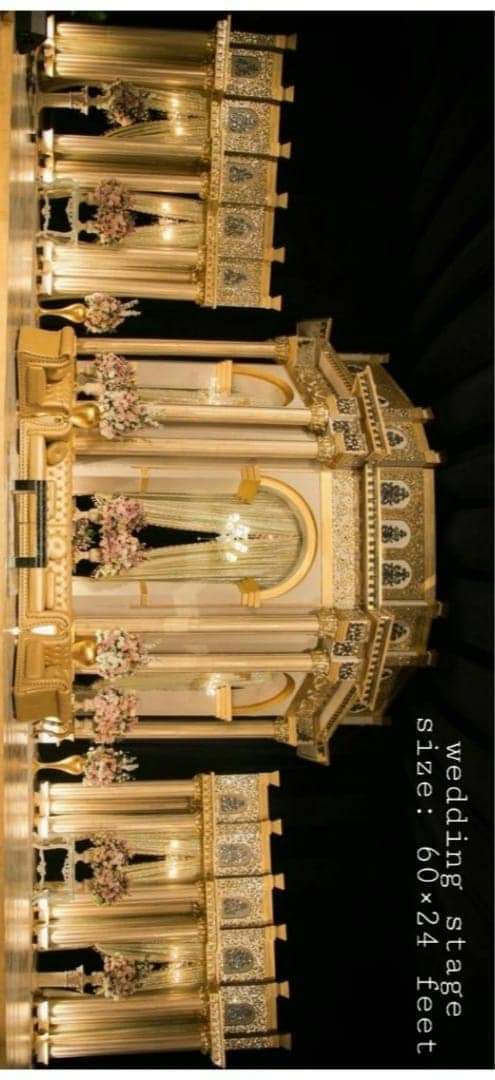 As Per Client Choice Unique Wedding Stage