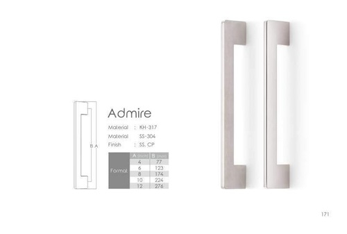 S.s स्टेनलेस स्टील कैबिनेट हैंडल