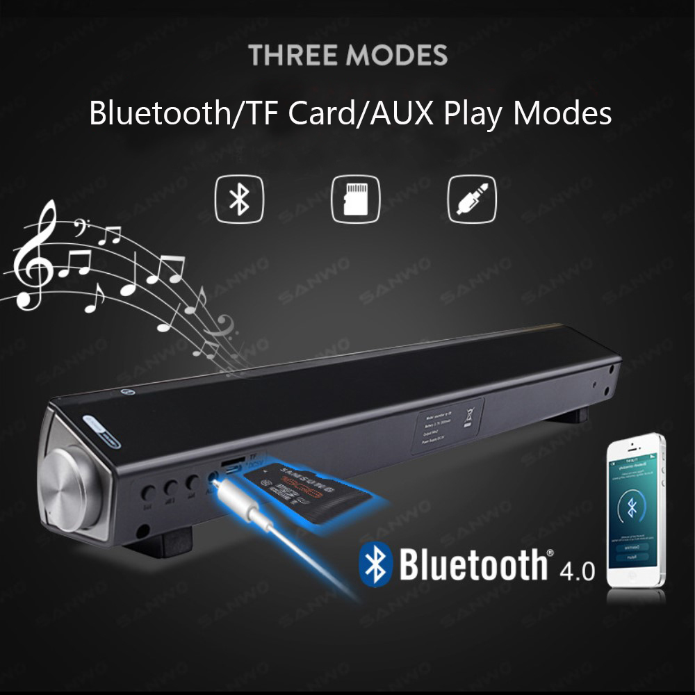 Lp08 Wireless Bluetooth Speaker Supported Hand Free 360a Elegant High-grade Soundbar Design Has The Premium Sound Quality