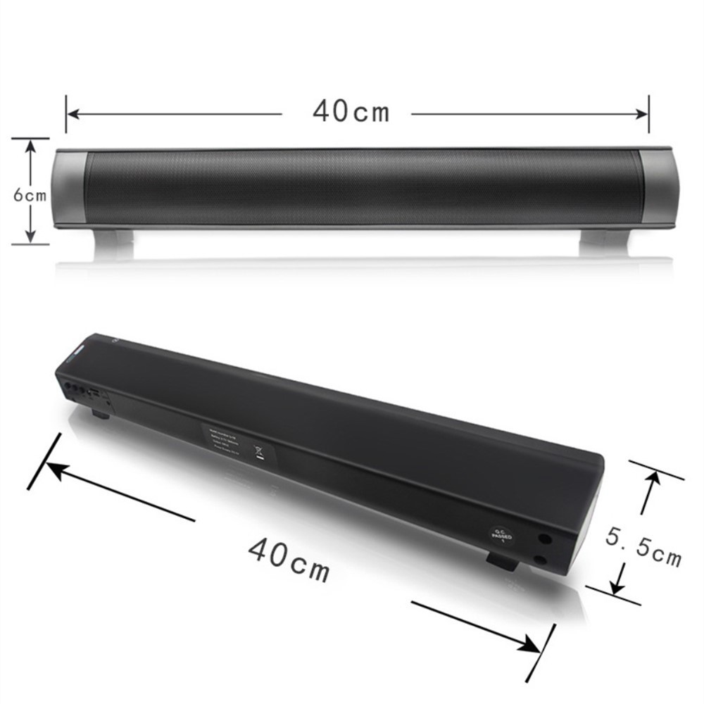 Lp08 Wireless Bluetooth Speaker Supported Hand Free 360a Elegant High-grade Soundbar Design Has The Premium Sound Quality