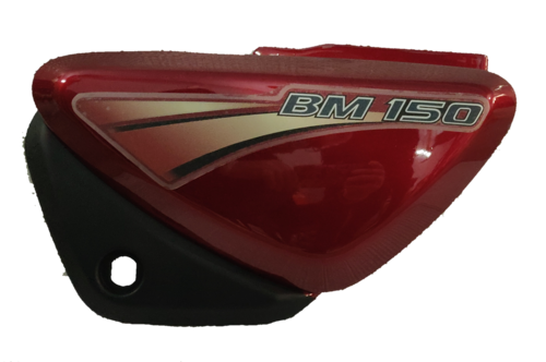 टू व्हीलर बॉडी किट साइड पैनल रेड