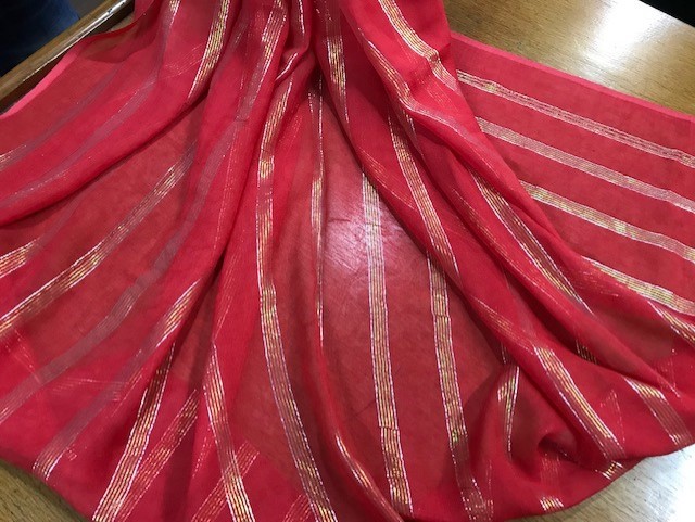 Several Square Chiffon Iridescent Scarf For Oregon & Alaska
