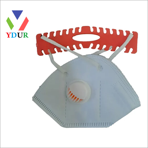 Face Mask Plastic Adjustment Hook - Plastic, Standard Size, Red/grey | Impressive Design, Resilience, Longevity, Efficient Performance
