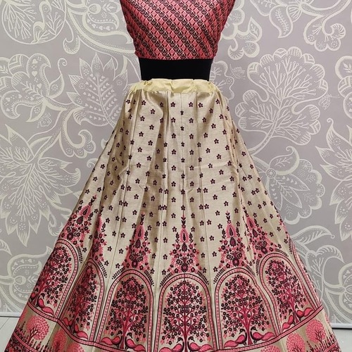 Multi Colour Ethnic Lehenga